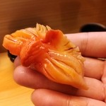 鮨 来多老 - 赤貝。リフト(^-^)/