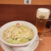 Hidakaya - ■野菜たっぷりタンメン 520円(内税)/生ビール 290円(内税)■