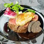 BLUE BRICK STEAK HOUSE - 牛フィレ肉とフォワグラのロッシーニ風