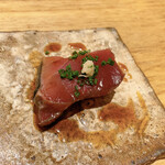 天ぷら たけうち - カツオの炙り