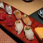 託正 - おまかせ寿司 5貫