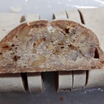 パンとお話 アップルの発音 - シュトーレン　りんご　断面