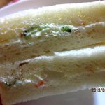 藤屋ベーカリー - サラダサンド！(2013,01/05)