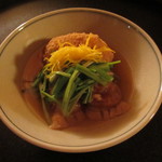 招福樓 - ハマグリの治部煮、くわい餅