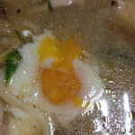 福栄食堂 - 黄身の顔がイイ