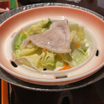 古勢起屋 - 熱々温野菜も