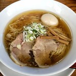 麺屋 愛心 河渡本店 - 金色煮干中華そば