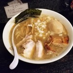 塩そば専門店 桑ばら - サバ煮干しとアジ煮干しの濃厚そば