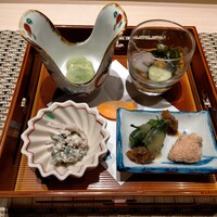 天寿し 横浜店 - 前菜五種盛り