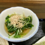 ささら - 水菜おひたし