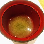 鮓 きずな - 赤だし