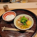 日本料理 研野 - 食事はすき焼きと炊きたてのご飯