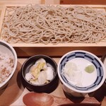 Jinenjoan - 自然薯麦とろ蕎麦セット1280円（税込）
