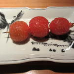 阿佐ヶ谷バードランド - トマトです。甘さと酸味が良い感じ。