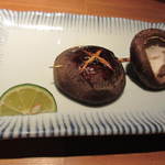 阿佐ヶ谷バードランド - 肉厚のシイタケです。