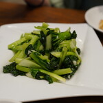 딩타이펑 에스파루 센다이점 - 마늘 향이 나는 청경채 볶음