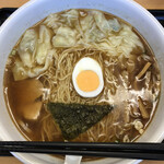 らーめんどんぐり - 今回は、蓋開けから澱多め。