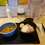 麺屋一燈 - 特性濃厚魚介つけ麺　1350円