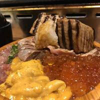 焼うお いし川 - 築地最強の炙り丼