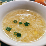 三希房 - ランチセットのスープ