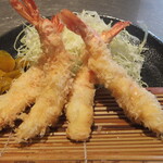 東京オイスターバー＆カフェ - 海老フライ定食