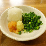 しんぺいうどん - 薬味