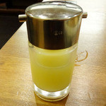 しんぺいうどん - 柚子果汁