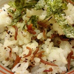 しんぺいうどん - じゃこ飯(アップ)