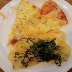 Shekizu - ピザ２種，スパゲッティ