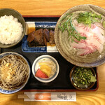 Soba Dokoro Banjiyaku - ・真鯛の刺身セット 1,780円/税込