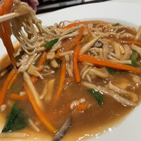 中国料理 四川 - 豚肉細切り入焼そば、味濃いめ