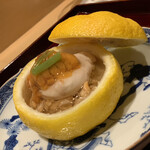 銀座 しのはら - 柚釜。