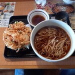 久兵衛屋 - 海老のかき揚げそば