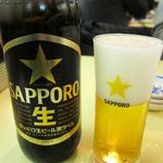 蔵元居酒屋 清龍 - 瓶ビールはサッポロ黒生