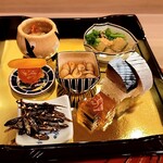 馬車道 大かわ - お節八寸