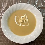 Harijuu Guriru - ランチAのスープ