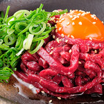 Sumibi Yakiniku Kawakami - 塊肉のユッケ