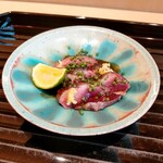 蓬左茶寮 - 真鴨のタタキ