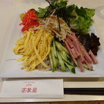 ビストロ茶葉蘭 - 一年中食べられる冷やし中華