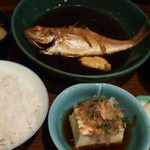 Izakaya Ginta - 煮魚定食（イトヨリ）