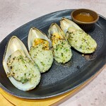 サイゼリヤ - ムール貝のガーリック焼き