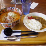 大文字 - 辛味噌ラーメン＋ミニカレー