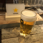 SAKAGUCHI - 選べる生ビール、サッポロ黒ラベル