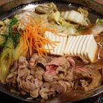 Yukaino Yu - 牛すき鍋膳（アップ）