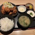 個室居酒屋 笑衛門 - 若鶏の唐揚げ定食【2022.1】