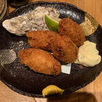 夜ノ焼魚 ちょーちょむすび - 【大粒カキフライ】◎2021/12