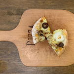 Hishino Onsen Yakushikan - 季节特色菜（四种蘑菇和马苏里拉奶酪披萨）＠菱野温泉药师馆（2020年11月某日）