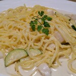 クォーレ - パスタランチ〜ホタテ貝とズッキーニのアンチョビクリーム〜(Large)