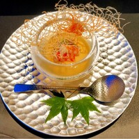 日本料理 華暦 - 【恵寿卵のムース(雲丹/海老)】