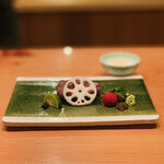 日本料理 たかむら - ⑦ 鉢肴：秋田錦牛塩焼き、特製ネギ塩ダレ